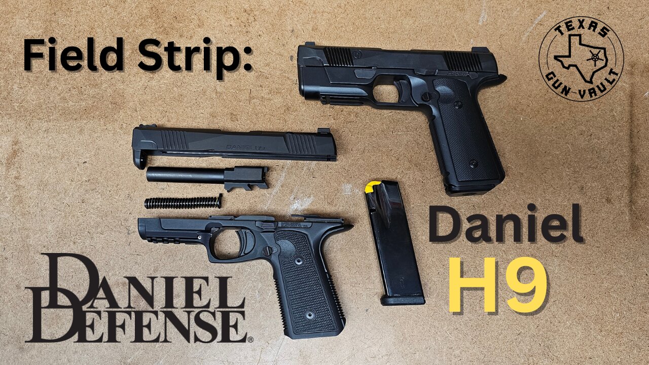 Field Strip: Daniel Defense H9 (with a comparison to the Hudson H9)