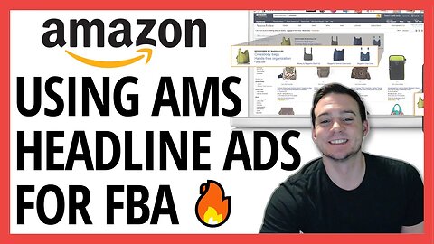 FBA HACK 🔥 Using AMS Headline Search Ads To Boost New Product Sales + * New SKU Sales Update *