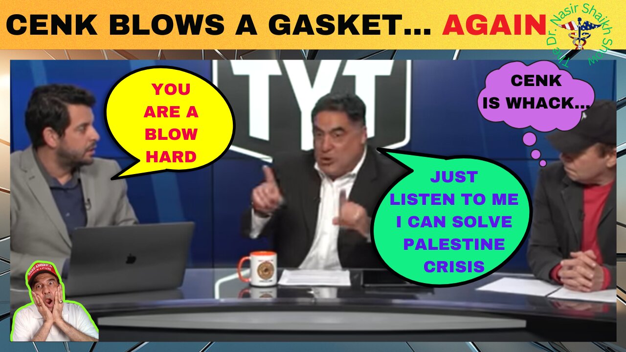 ON AIR CONFRONTATION: Cenk Uygur Blows His Gasket Against Ben Gleib