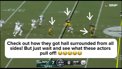 Rigged Pittsburgh Steelers vs New York Jets | THE BRAIN DEAD SCRIPT IS IN FULL EFFECT !!