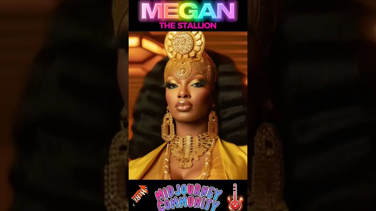 #megantheestallion #midjourney #shorts #capcut