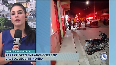 Homicídio em Medina: Rapaz Morto em Lanchonete no Vale do Jequitinhonha.