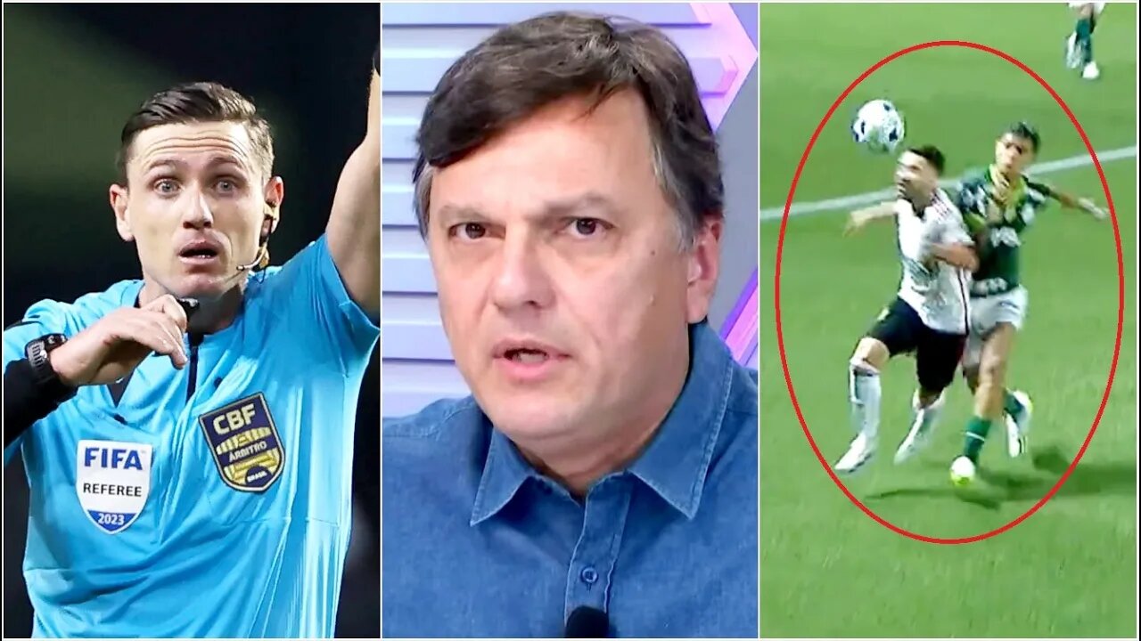 "O PÊNALTI FOI CLARO! E É UMA LOUCURA que..." Mauro Cezar FALA A REAL após Palmeiras 1 x 1 Flamengo!