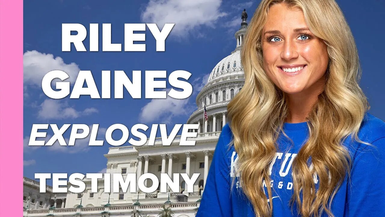 Riley Gaines Was ON FIRE At The LGBTQ+ Senate Hearing