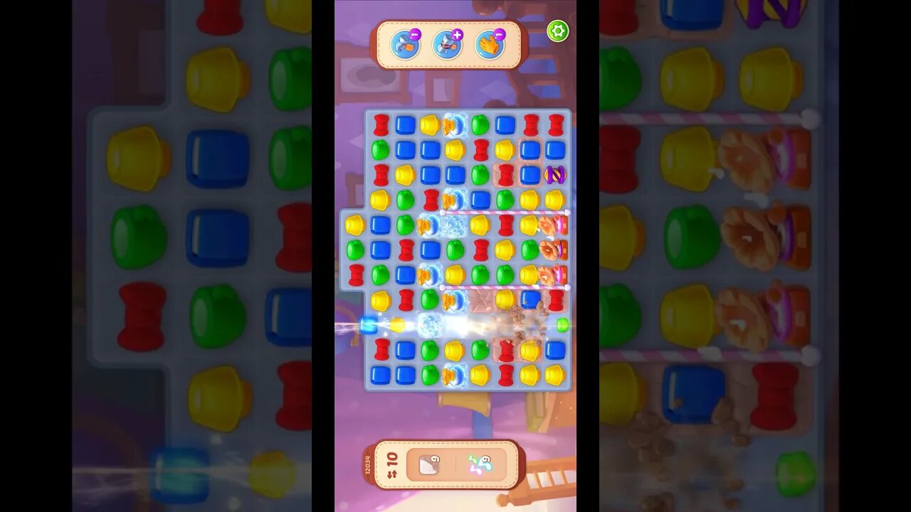 Shorts Playrix Homescapes Gameplay Walkthrough Level 12034