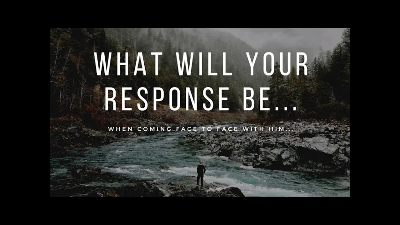 Your response could change your life forever... Matthew 2:11-12