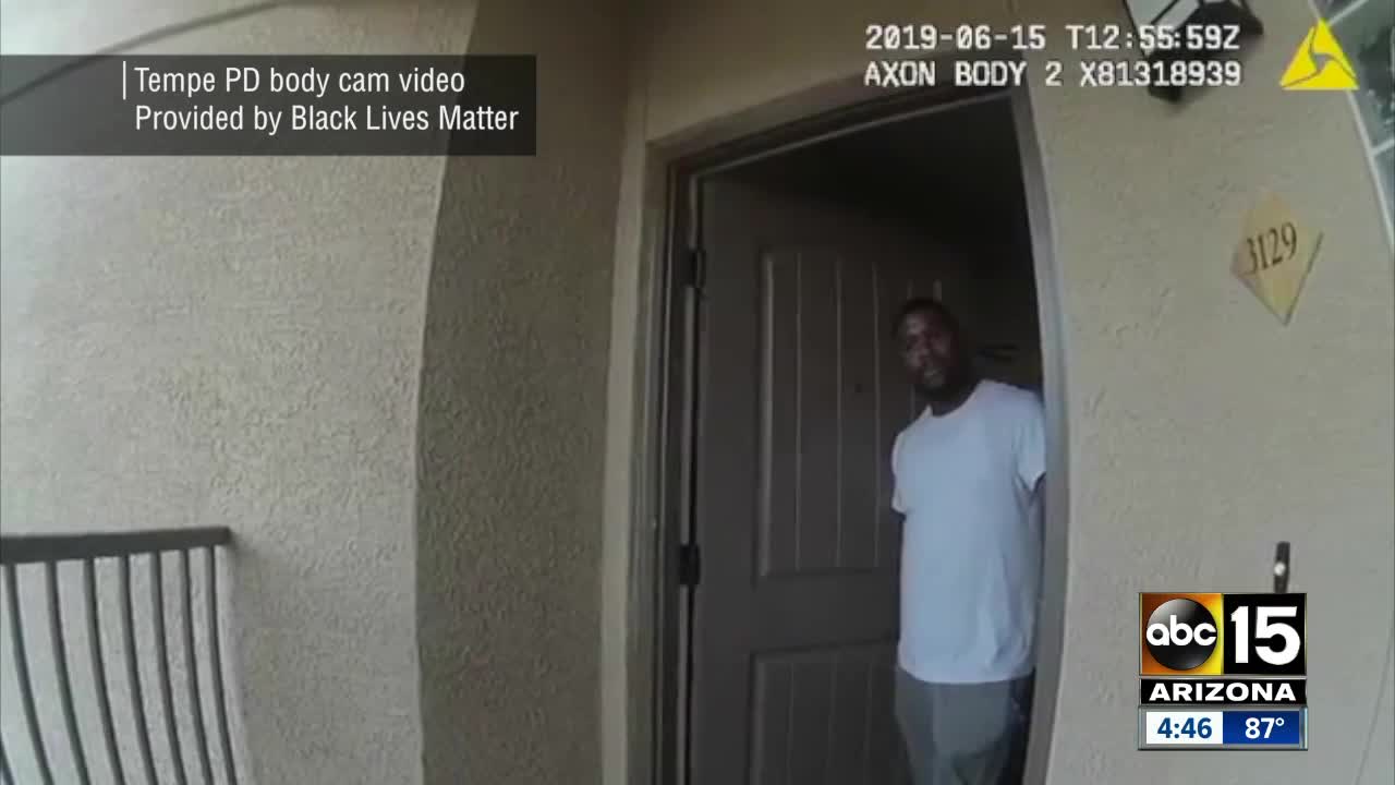 Tempe police use Taser on man holding child during domestic violence call