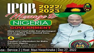 Welcome To The University Of Radio Biafra | Hausa - Service 2 | Host: Mazi Nwachineke | Dec 27, 2022