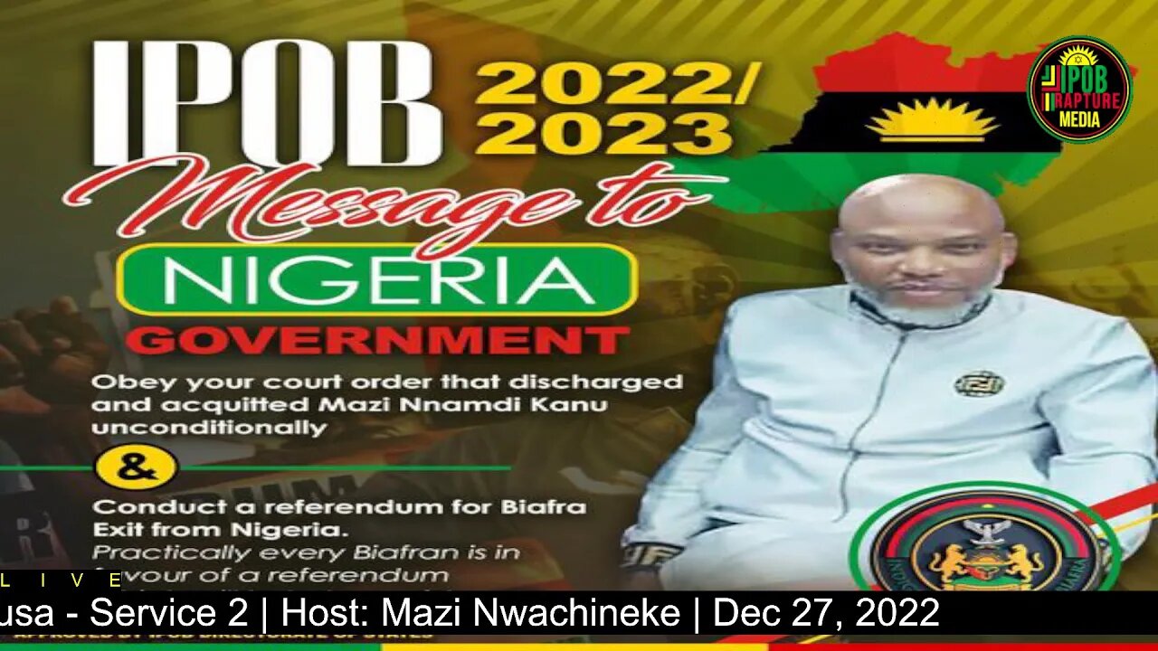 Welcome To The University Of Radio Biafra | Hausa - Service 2 | Host: Mazi Nwachineke | Dec 27, 2022