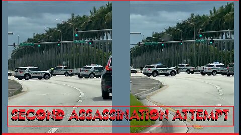 💥💥💥 2nd Assassination Attempt on President Trump.