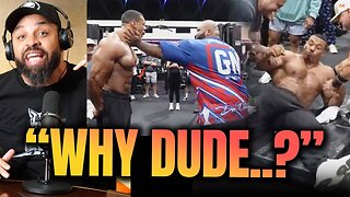 Bodybuilder Larry Wheels Vs 400lbs Super Heavyweight Slap Champion 🤯