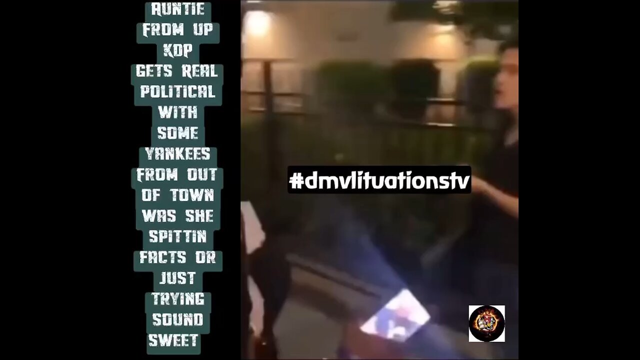 Auntie tried to let the gentrifiers know what it was uptown around KDP