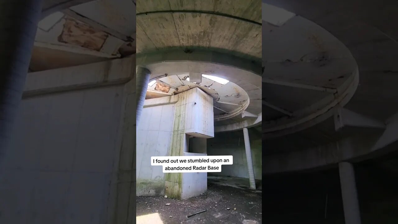 how did we stumble upon an abandoned radar base?