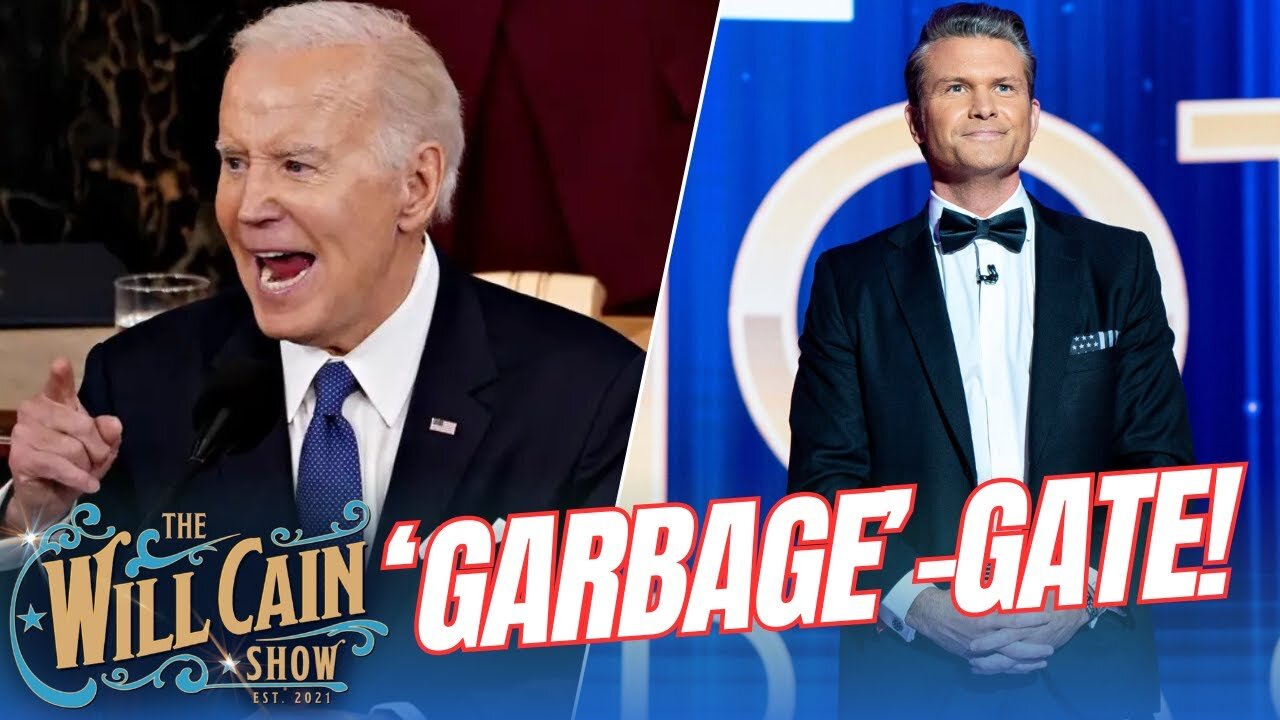 Biden MELTS DOWN! Calls Trump supporters 'garbage'! PLUS, Pete Hegseth live