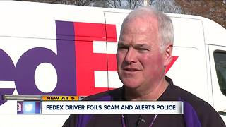 FedEx driver foils scam, police issue warning about fake cops demanding money