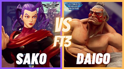 SFV CE 🌟 Sako (Rose) vs Daigo (E.Honda) FT3 🌟 SF5