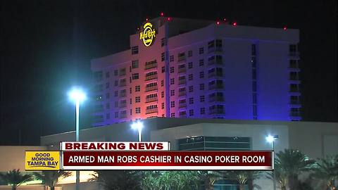 Police search for armed suspect who robbed poker room at Seminole Hard Rock Hotel & Casino