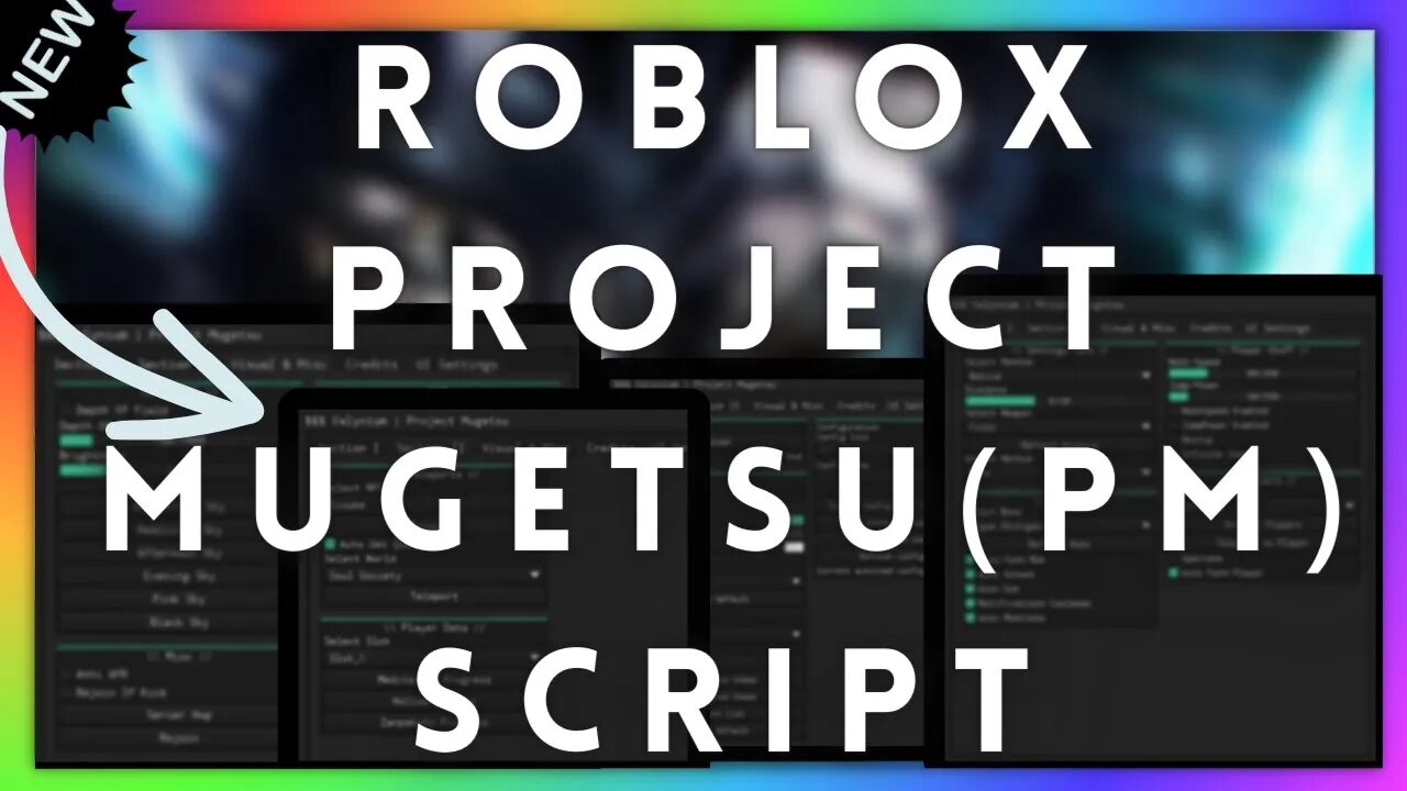 ROBLOX Project Mugetsu Script (PM) - OP FEATURES KEYLESS