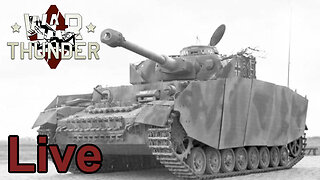 Tiger Zug! - War Thunder - Live- Team G - WW II Tanks - Squad Play - Join Us