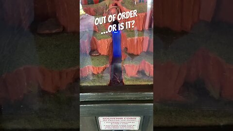 Is the Splash Mountain Pressed Penny machine out of order or not? #splashmountain #disneyland