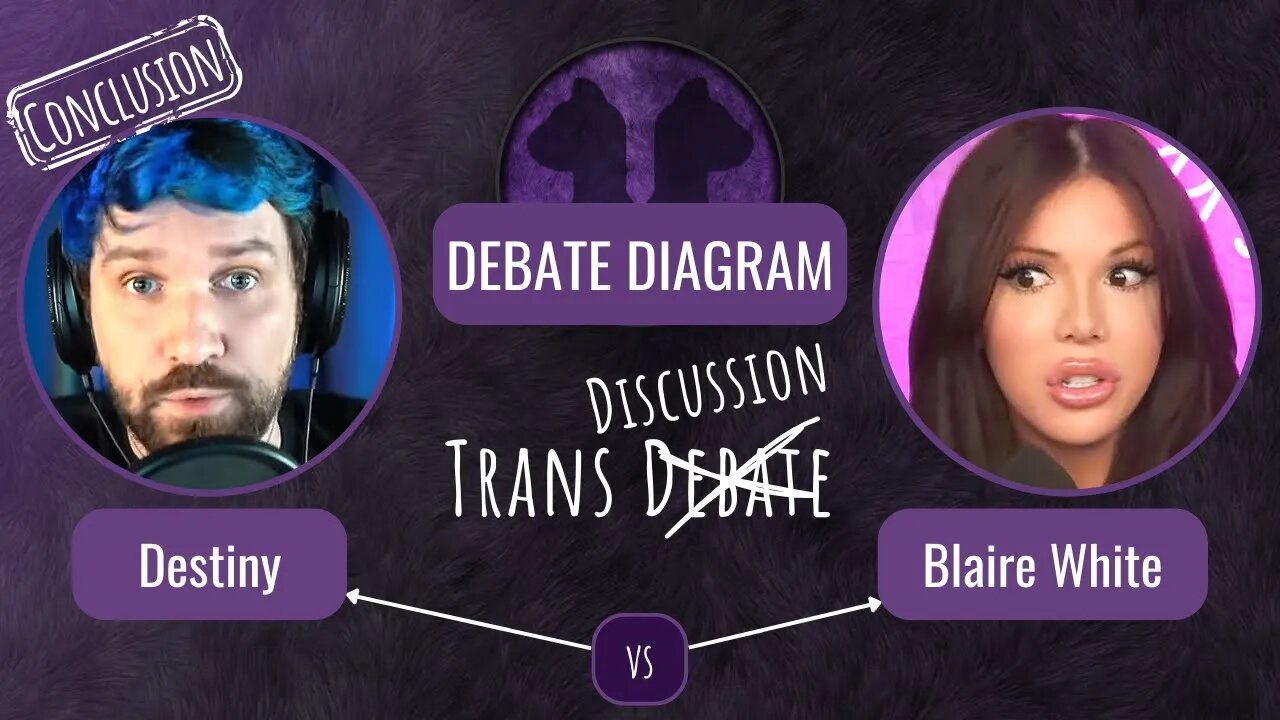 Debate Diagram 16: Blaire White and Destiny "Debate" (Discuss) Trans - Conclusion