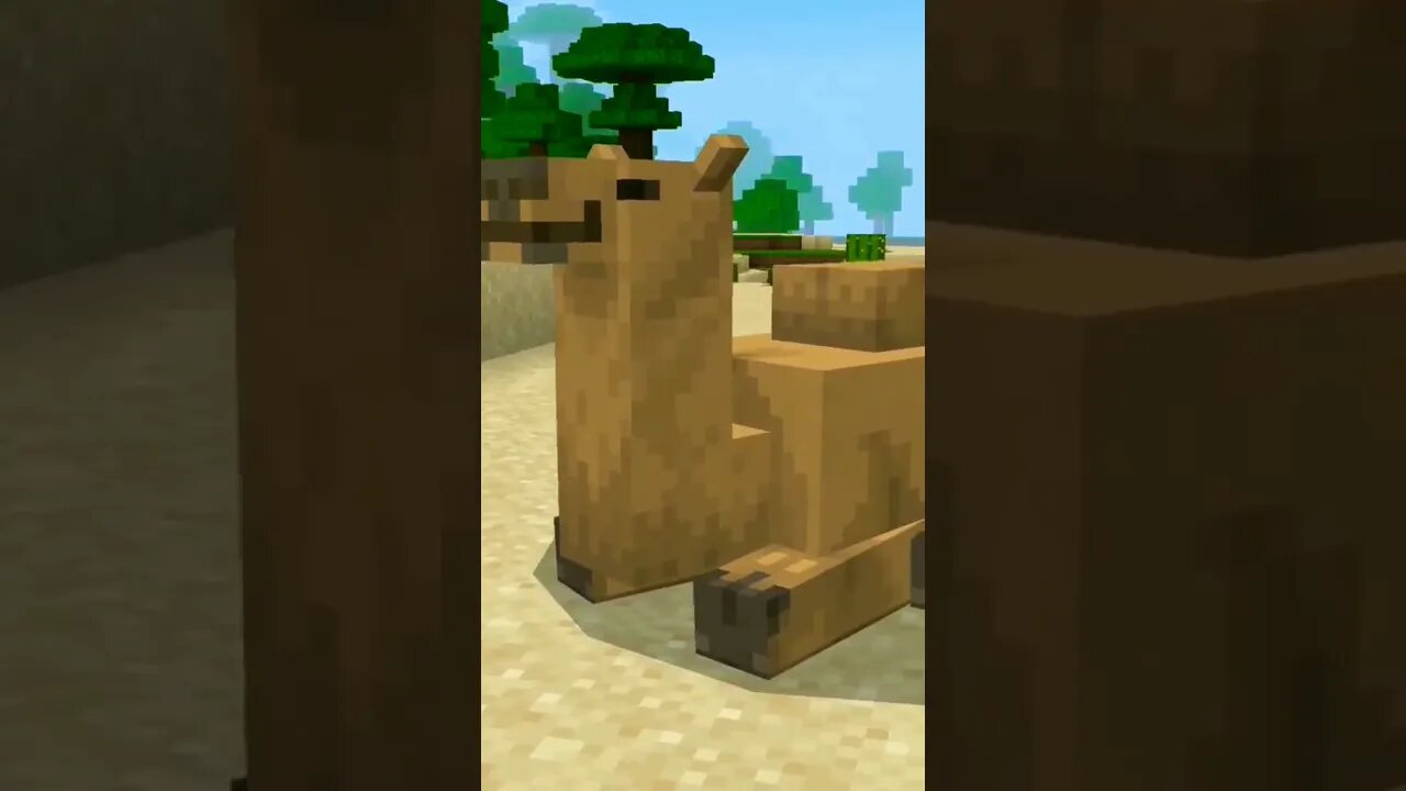 Achei um camelo no minecraft 🐫 ⛰🤯🤯😱#minecraft #viral #shorts