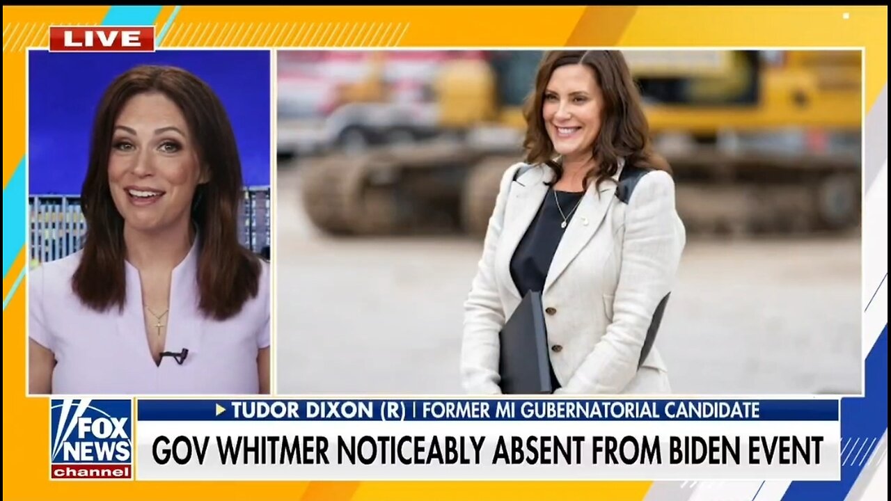 Tudor Dixon: Gov Whitmer Is Aiming To Replace Biden