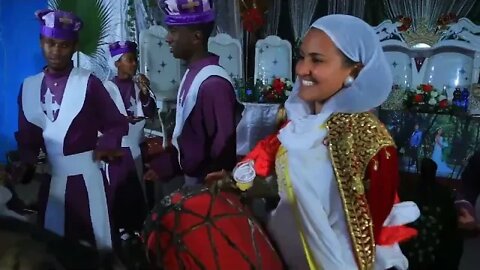 #New Ethiopian orthodox wedding የኢትዮጵያ ኦርቶዶክስ ቤተክርስቲያን ሥርዓተ ተክሊል