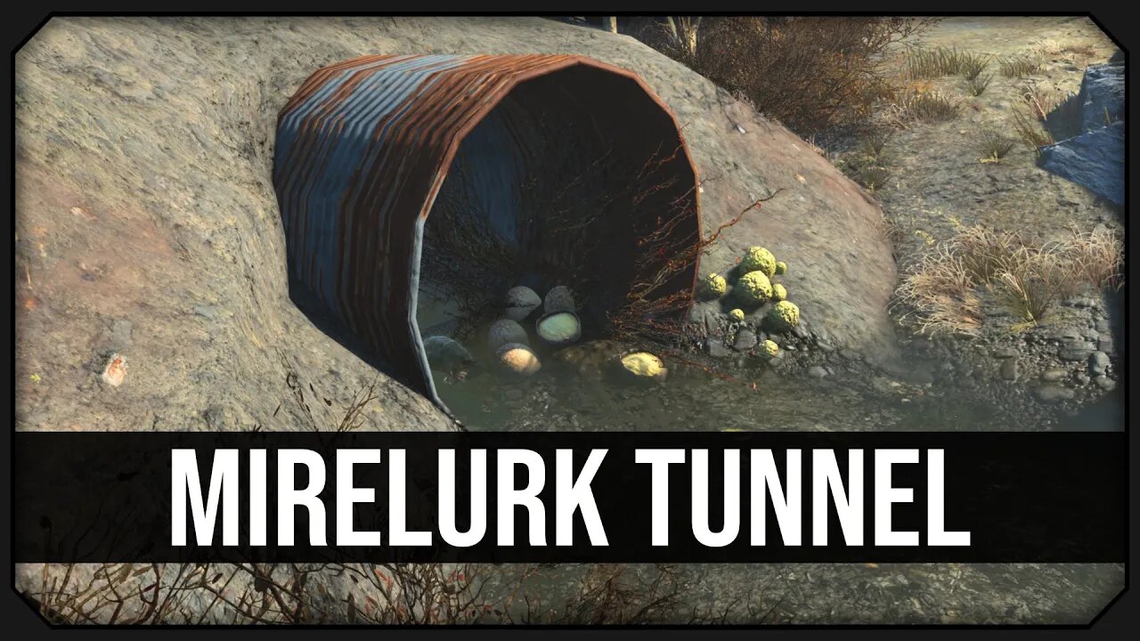 Fallout 4 | Mirelurk Tunnel - Unmarked Location