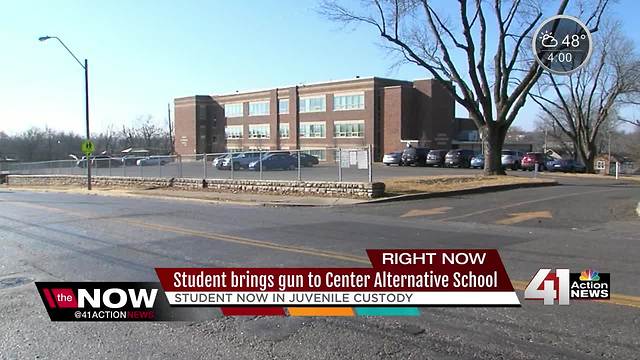 Student brings gun to Center Alternative School