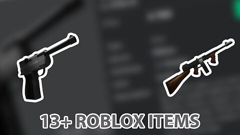 ROBLOX HAD 13+ ITEMS?! [ROBLOX DISSCUSION]