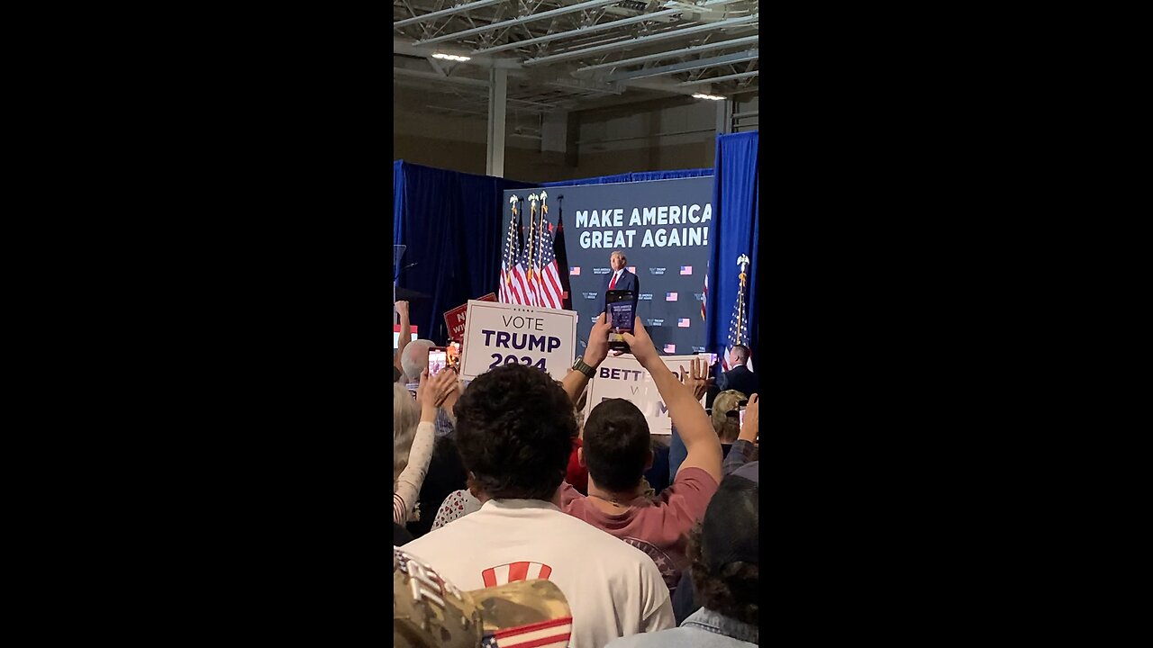 Trump in North Charleston SC