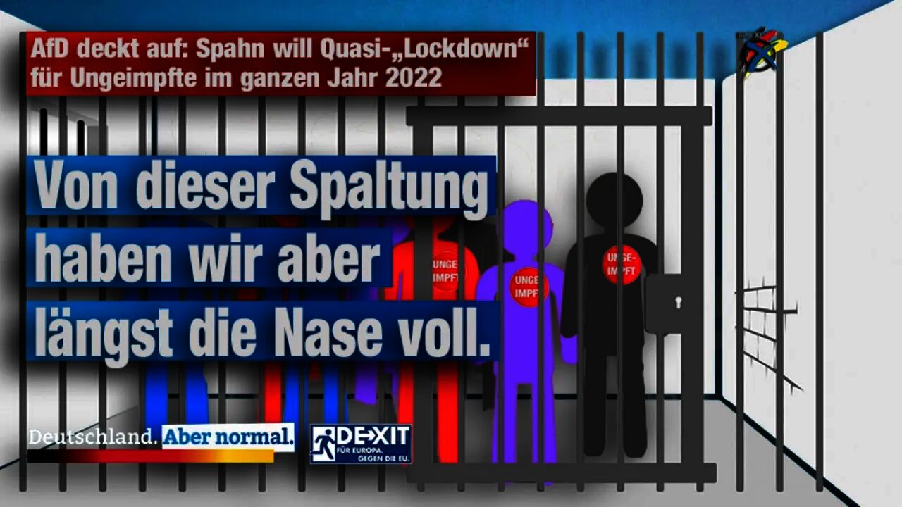 AfD deckt auf: Spahn will Quasi-„Lockdown“ für Ungeimpfte im ganzen Jahr 2022