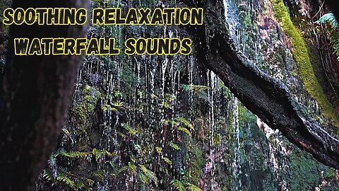 Soothing relaxation Sound of waterfall --- (sound to calm your mind and relax your soul) #relaxation