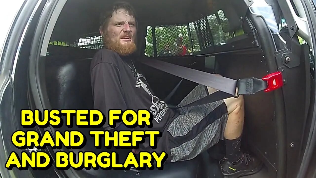 Busted for Burglary - Groveland, Florida - June 25, 2023