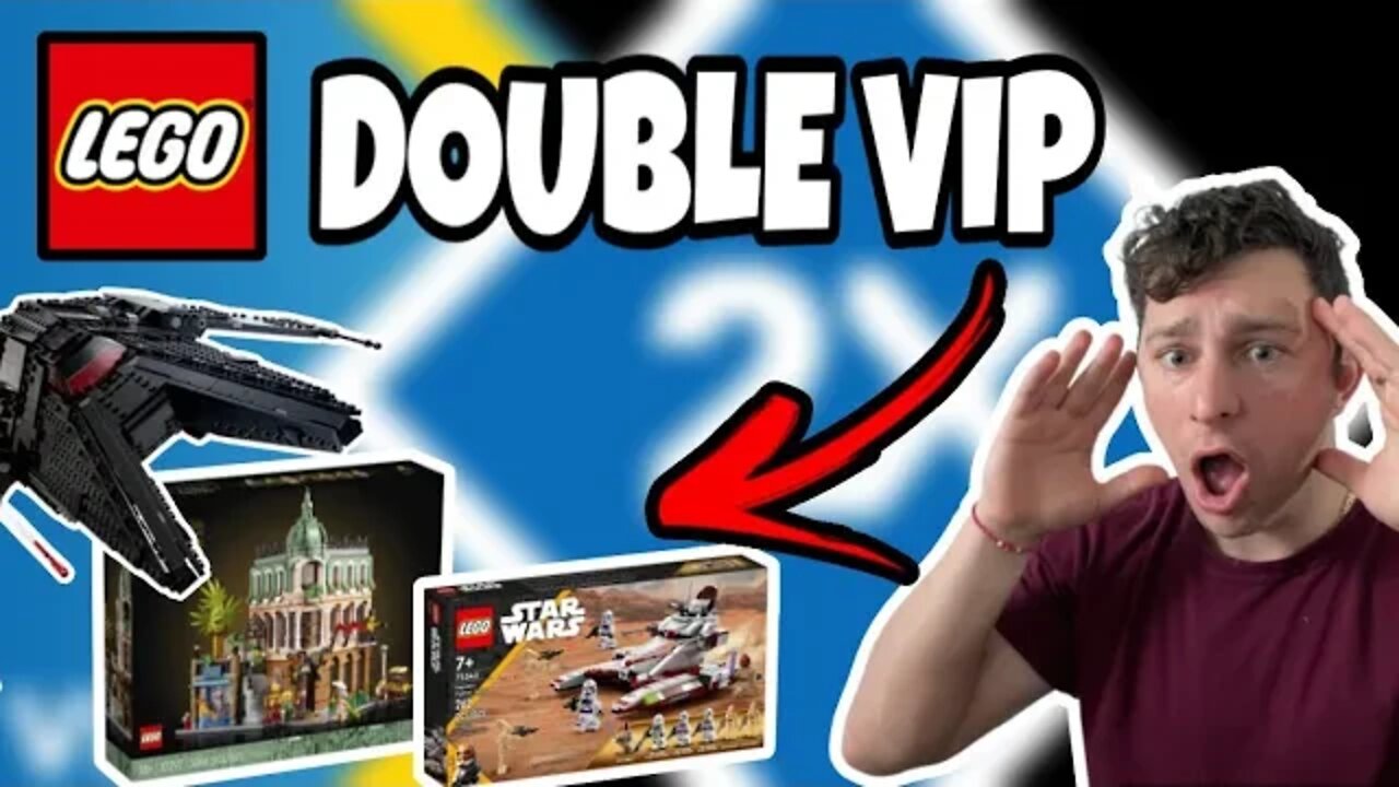 LEGO Double VIP Weekend With 4X Promos