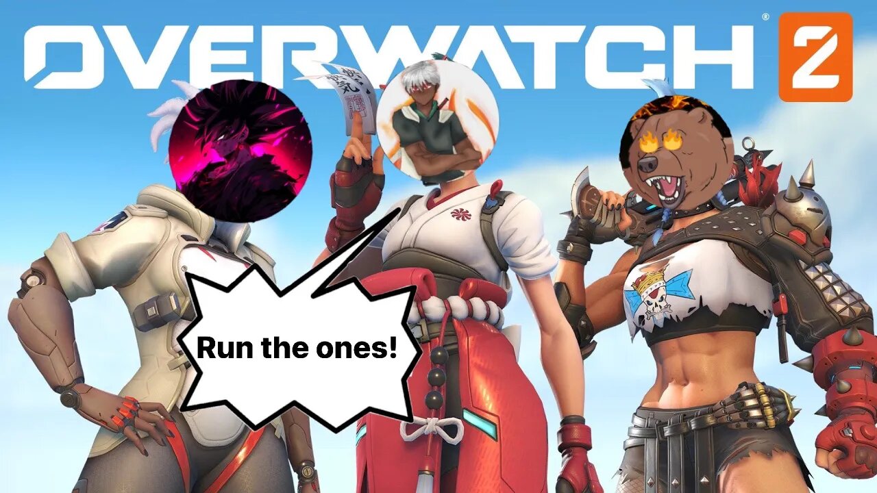 Running ones with the gang! (w/​⁠@angelxdemon2012,​⁠@Slayz.W)(LiveStream) (OverWatch 2) (Part 3)