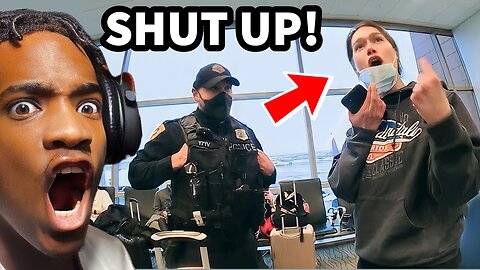 Airport Karen Can't Believe The Laws Apply To Her!