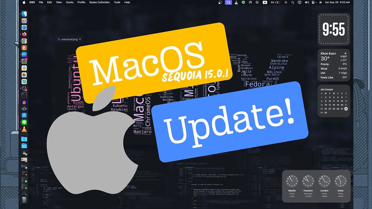 Gadgets - MacOS 15.0.1 update