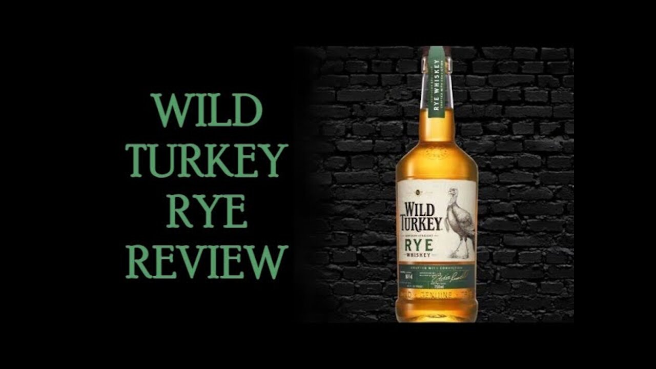 Wild Turkey Rye Review - Great Budget Rye or Drain Pour ?