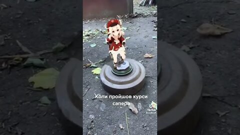 Loli is dancing on an anti tank mine The Russian Ukrainian Front