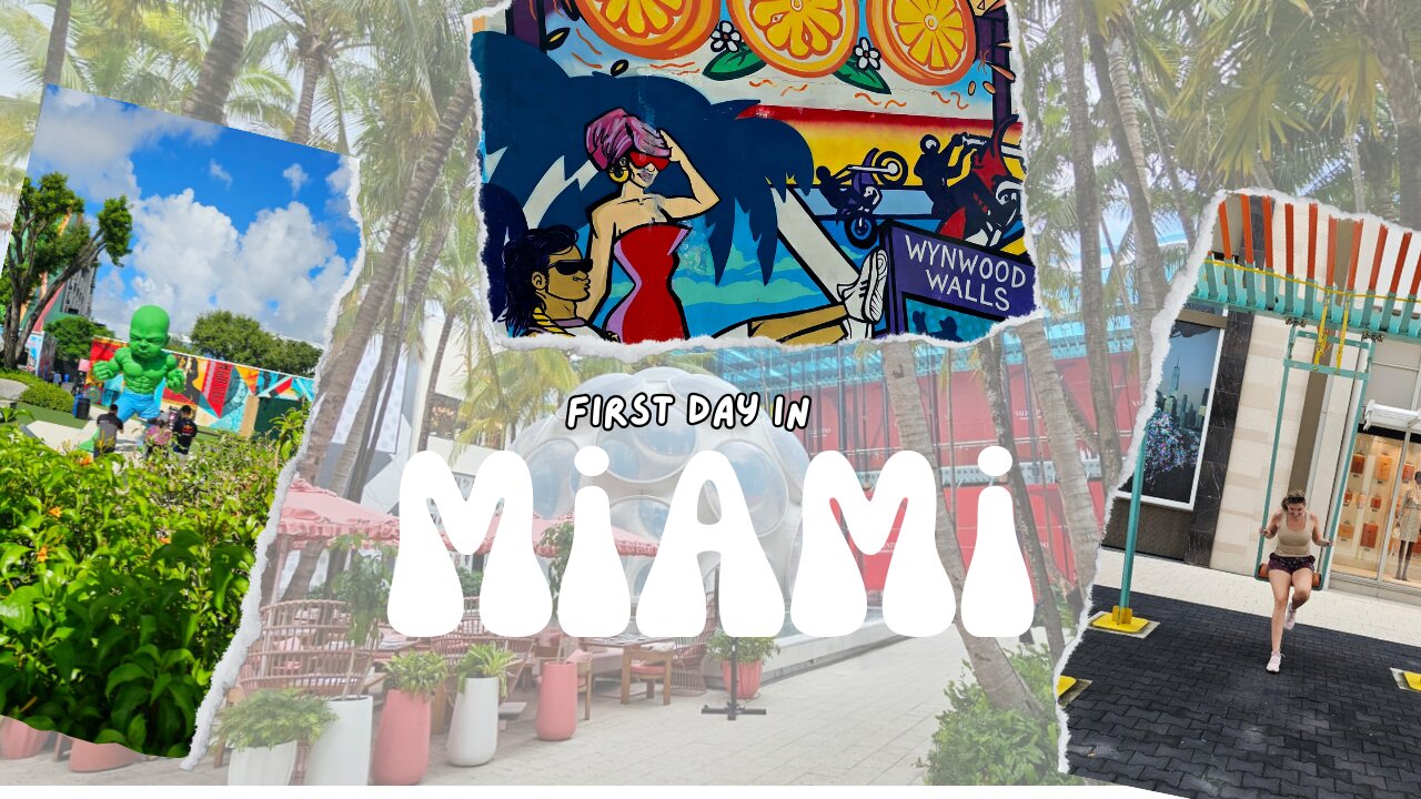 My FIRST EVER visit to Miami! Exploring Wynwood and Miami Design District