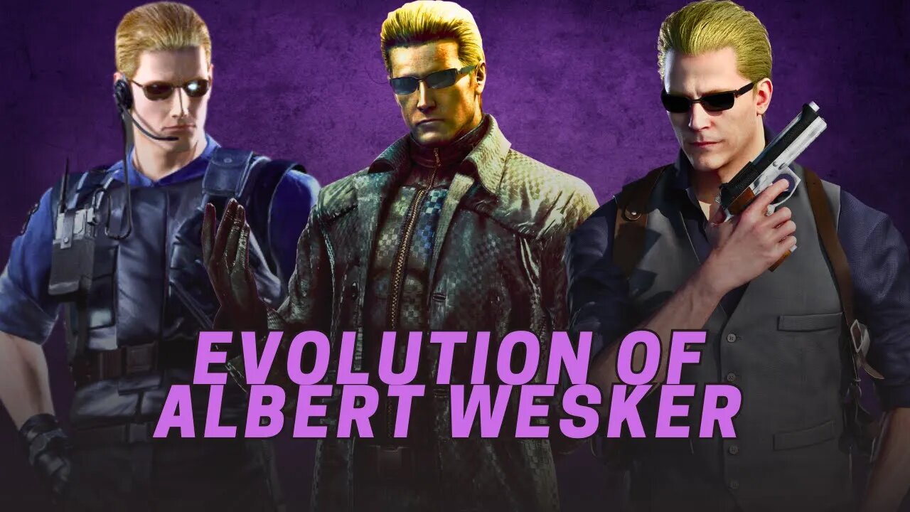 Evolution of Albert Wesker (1996 - 2023)