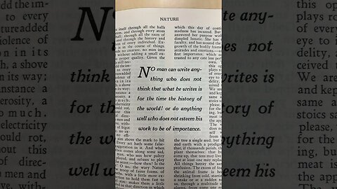 Emerson on Creating Timeless Writing ✍️