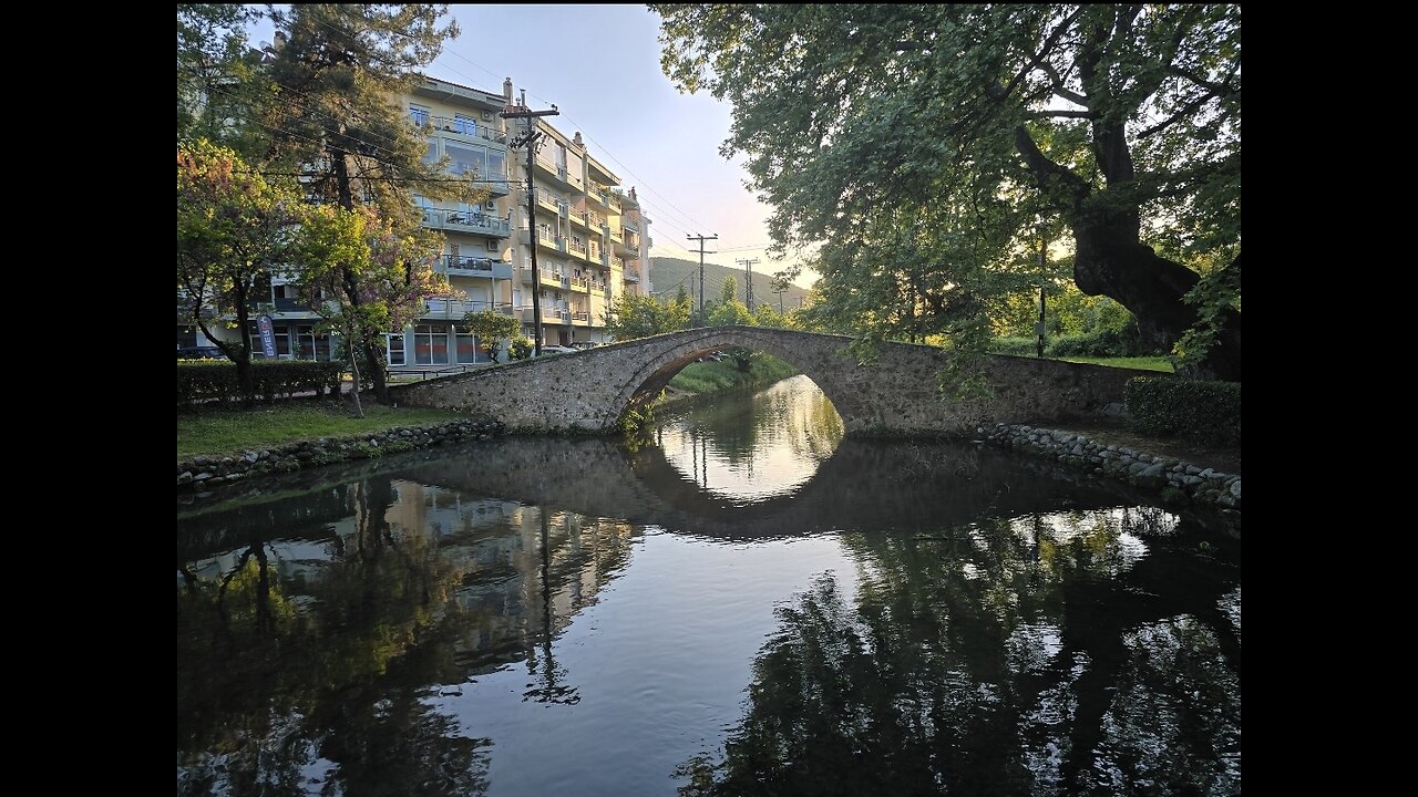 Byzantine bridge kioupri of edessa