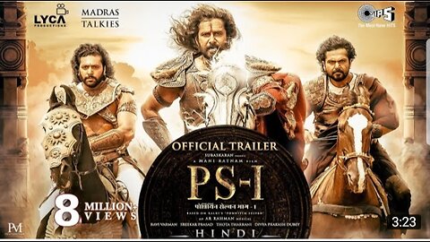 PS1 Hindi Trailer - Mani Ratnam - AR Rahman - Subaskaran - Madras Talkies - Lyca Productions