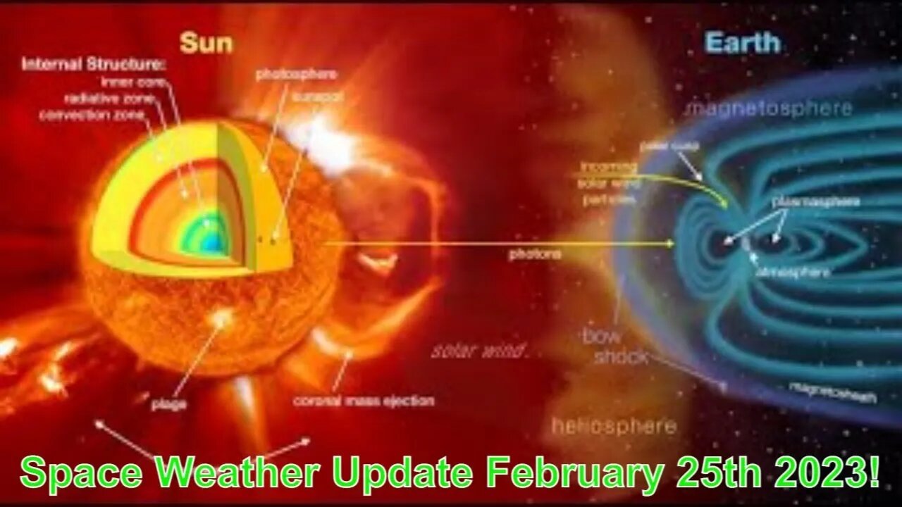 Space Weather Update Live With World News Report Today February 25th 2023!