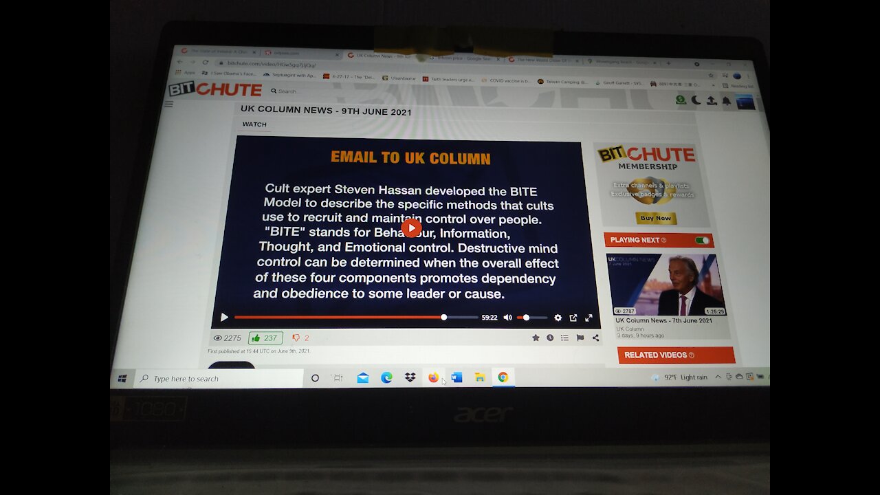 destructive mind control methods to promote dependency and obedience