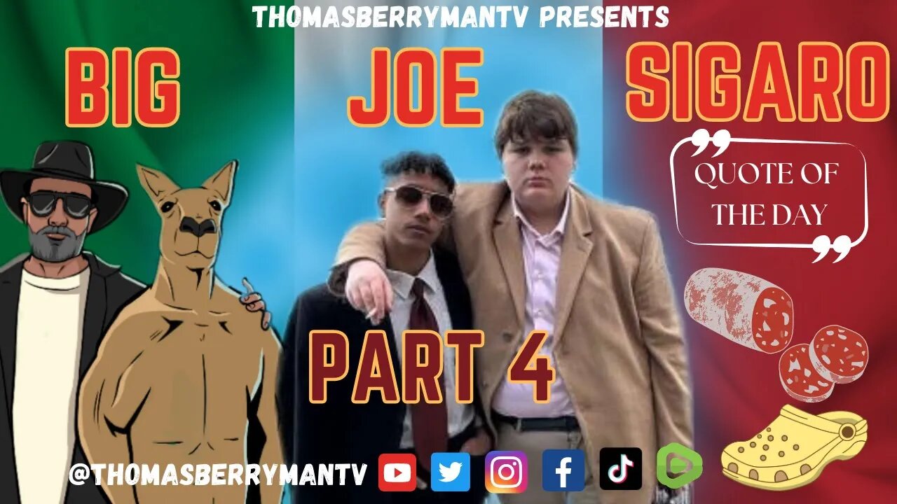 The Big Joe Sigaro Interview Part 4 - The Finale - Big Joe talks everything from Cigars to Crocs