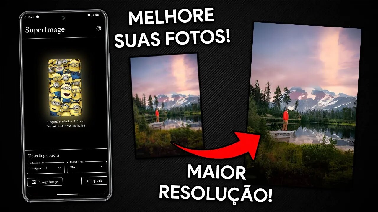 MELHORE A QUALIDADE DAS SUAS FOTOS E WALLPAPERS COM ESSE APLICATIVO!